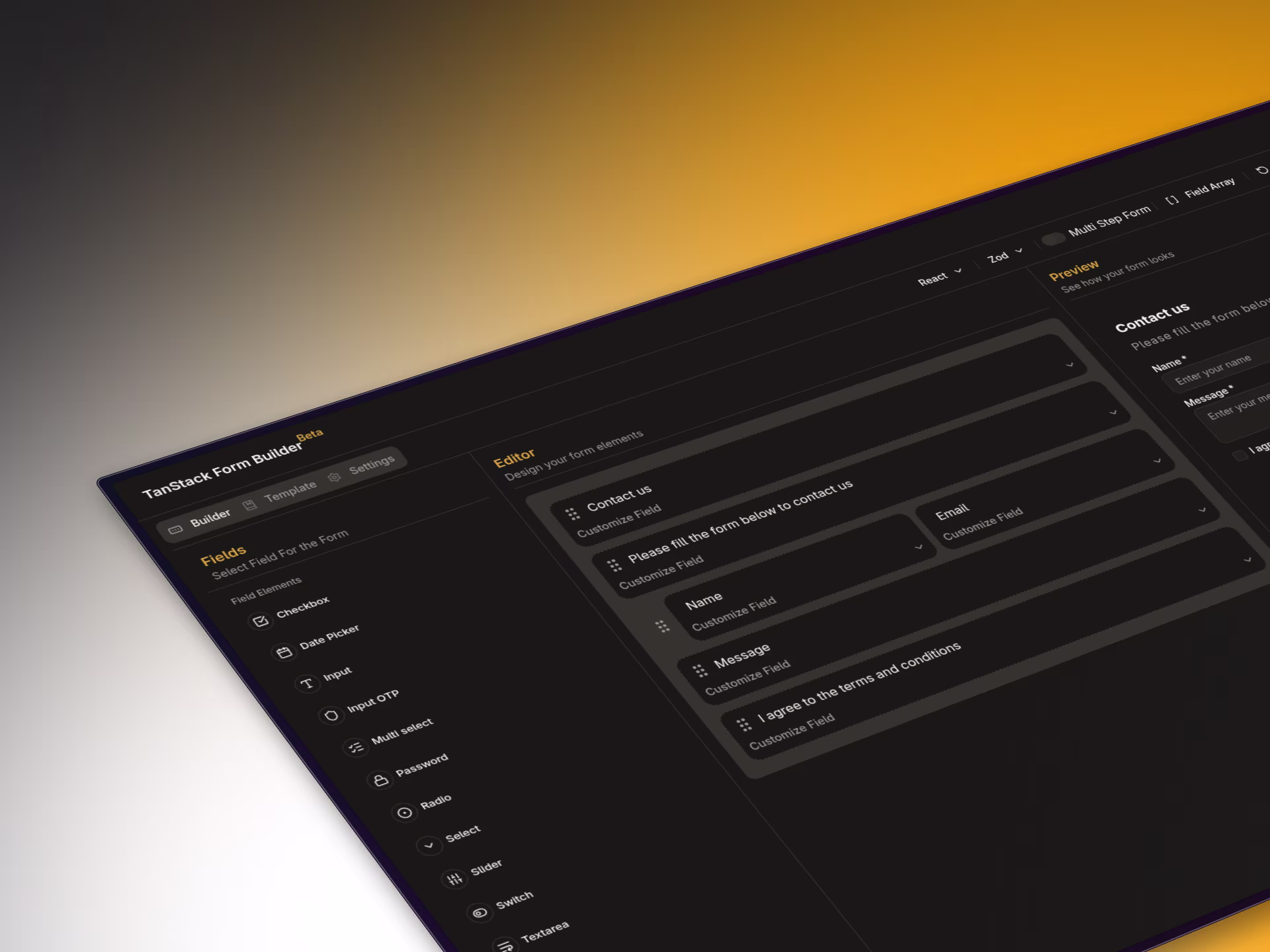 TanCN - Form and Table Builder